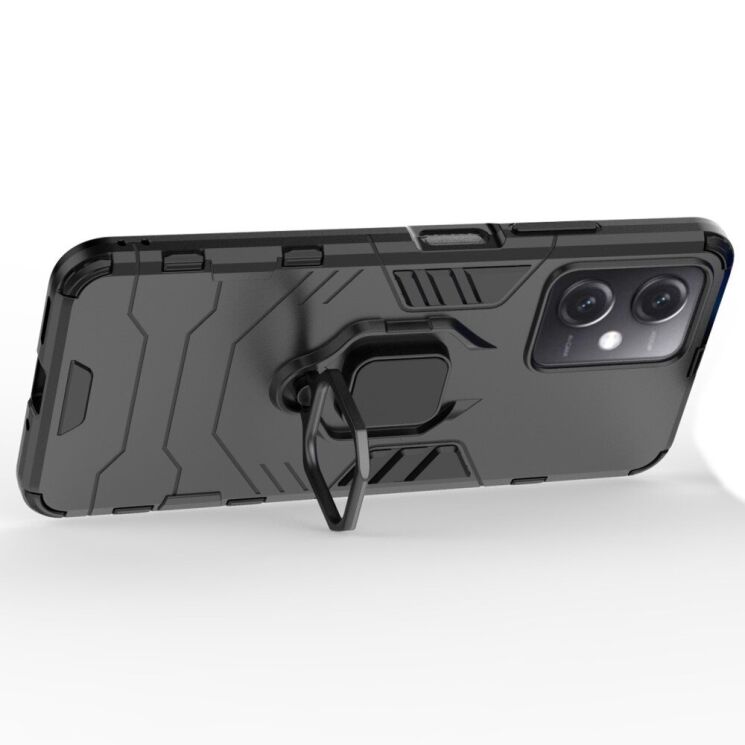 Защитный чехол Deexe Hybrid Case для Xiaomi Redmi Note 12 5G / Poco X5 - Black: фото 2 из 7