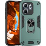 Защитный чехол Deexe Hybrid Shell для Infinix Smart 9 (X6532) / Hot 50i (X6531) - Green (368715G)