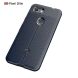 Защитный чехол Deexe Leather Cover для Google Pixel 3a - Dark Blue (214601DB). Фото 2 из 10