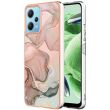 Захисний чохол Deexe Marble Case для Xiaomi Poco X5 / Redmi Note 12 5G - Pink (320445P)