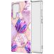 Захисний чохол Deexe Marble Pattern Samsung Galaxy S22 Ultra - Light Purple (289927LV). Фото 1 з 4