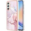 Защитный чехол Deexe Marble Style для Samsung Galaxy A26 (A266) - Rose Gold (371657RG)