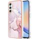 Защитный чехол Deexe Marble Style для Samsung Galaxy A26 (A266) - Rose Gold (371657RG). Фото 1 из 6