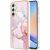 Защитный чехол Deexe Marble Style для Samsung Galaxy A26 (A266) - Rose Gold: фото 1 из 6