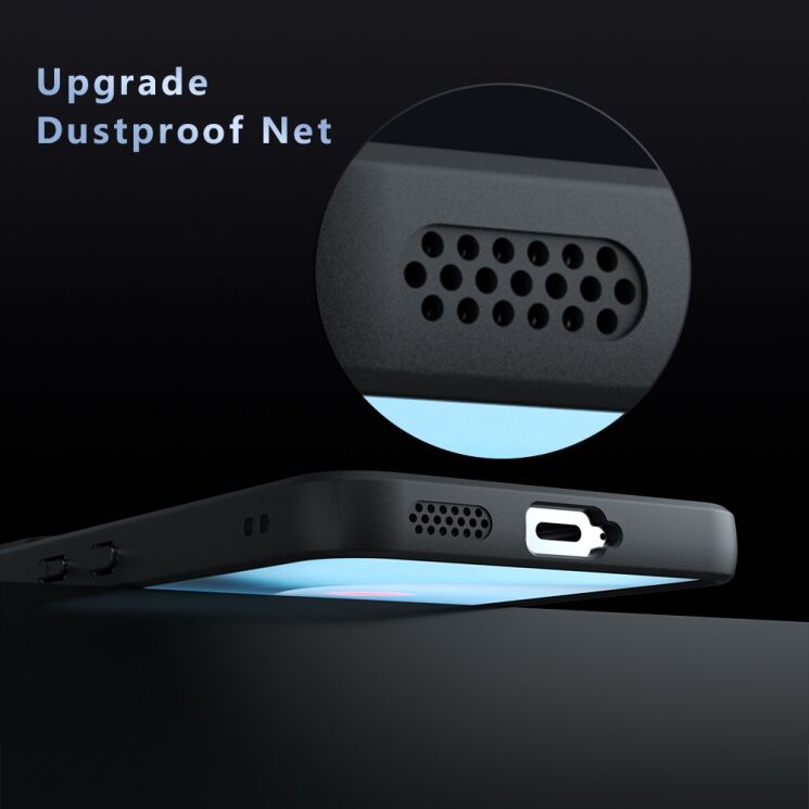 Защитный чехол Deexe Matte Skin with MagSafe для Nothing Phone (3) - Black: фото 5 из 11