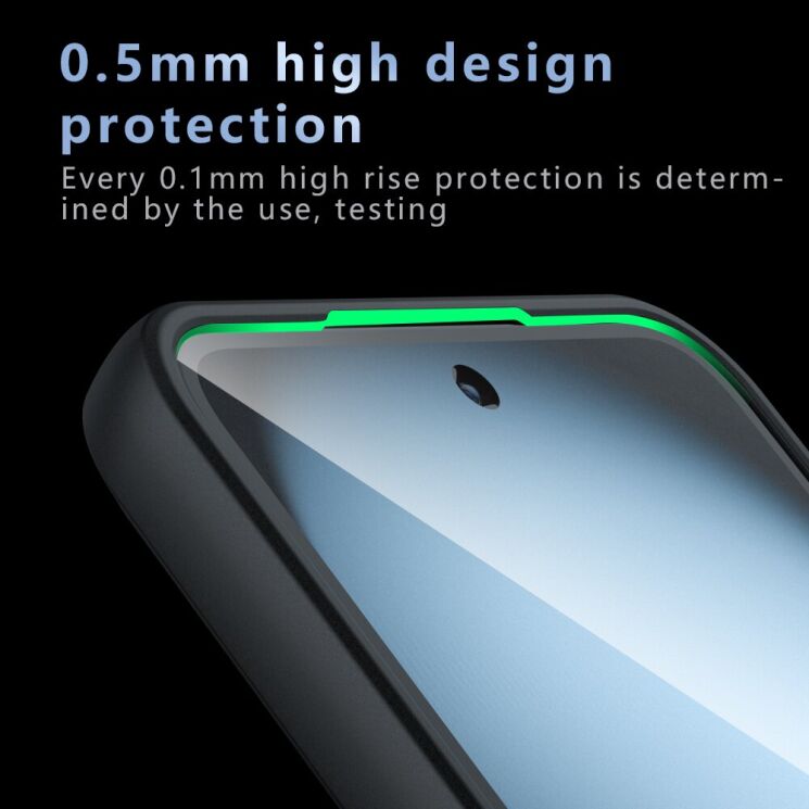 Защитный чехол Deexe Matte Skin with MagSafe для Nothing Phone (3) - Black: фото 6 из 11