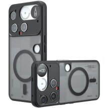 Защитный чехол Deexe Matte Skin with MagSafe для Nothing Phone (3) - Black: фото 1 из 11