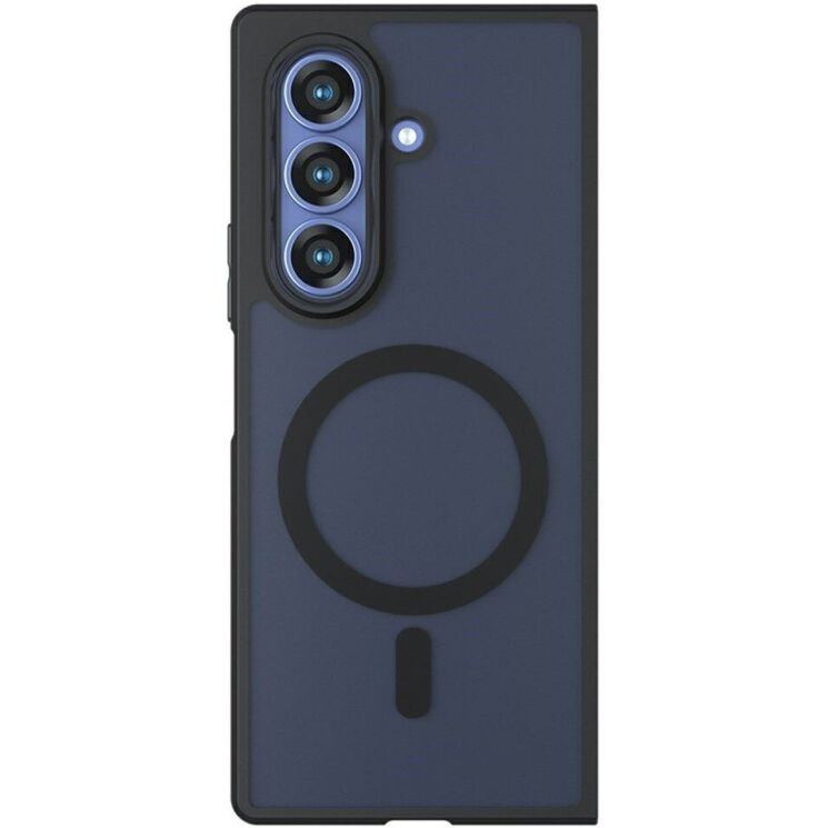 Защитный чехол Deexe Matte Skin with MagSafe для Samsung Galaxy Fold 8 Ultra - Black (424024B) Защитный чехол Deexe Matte Skin with MagSafe для Samsung Galaxy Fold 8 Ultra - Black: фото 2 из 13