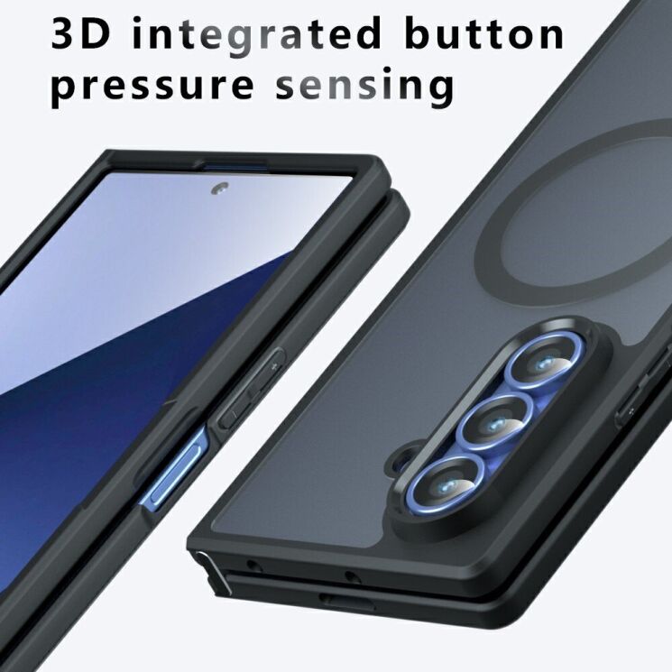 Защитный чехол Deexe Matte Skin with MagSafe для Samsung Galaxy Fold 8 Ultra - Black (424024B) Защитный чехол Deexe Matte Skin with MagSafe для Samsung Galaxy Fold 8 Ultra - Black: фото 13 из 13