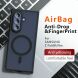 Защитный чехол Deexe Matte Skin with MagSafe для Samsung Galaxy Fold 8 Ultra - Black (424024B). Фото 3 из 13