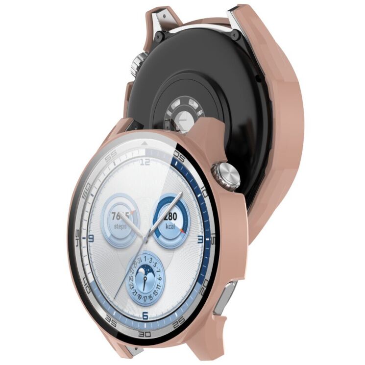 Защитный чехол Deexe Protective Frame для Huawei Watch GT 5 (46mm) - Pink: фото 6 из 7