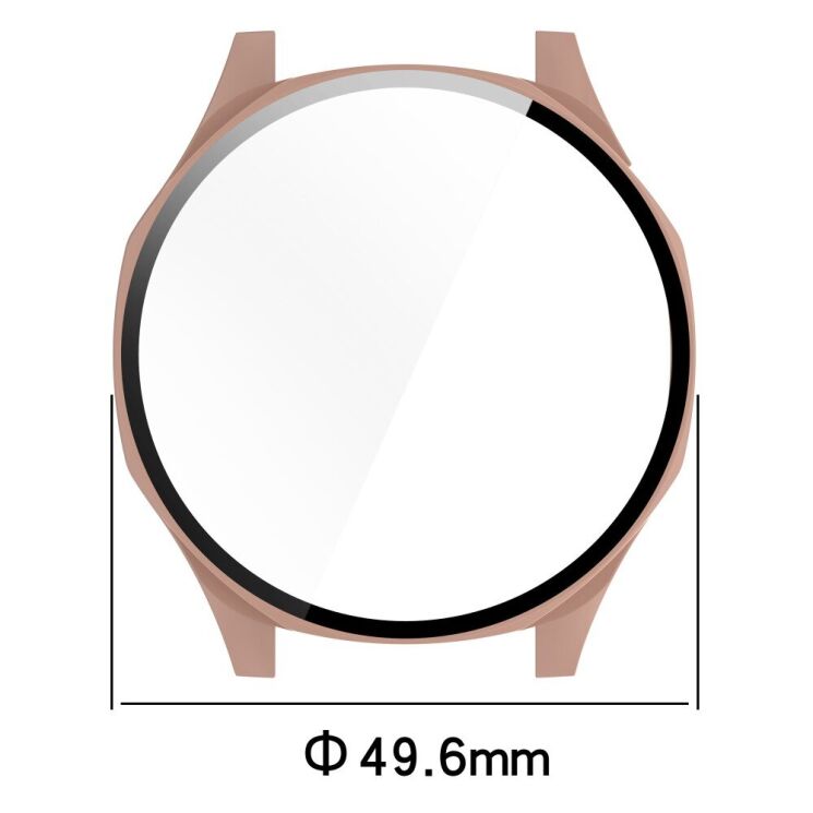 Защитный чехол Deexe Protective Frame для Huawei Watch GT 5 (46mm) - Transparent: фото 7 из 7