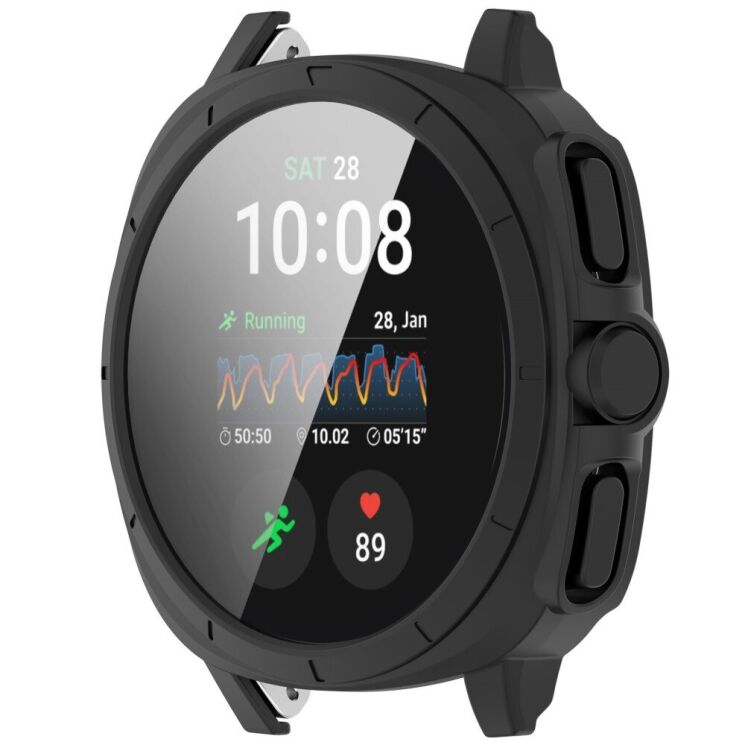 Защитный чехол Deexe Protective Frame для Samsung Galaxy Watch 7 (40mm) - Black: фото 5 из 7