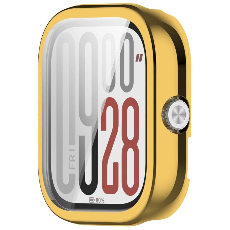 Защитный чехол Deexe Protective Frame для Xiaomi Redmi Watch 5 - Gold: фото 2 из 7