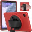 Защитный чехол Deexe Rotation Hybrid для Samsung Galaxy Tab A7 Lite (T220/T225) - Red (252122R)