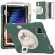 Защитный чехол Deexe Rotation Hybrid для Xiaomi Pad 7 / 7 Pro - Emerald Green (369032EG)