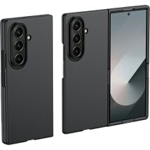 Защитный чехол Deexe Satin Case для Samsung Galaxy Fold 8 Ultra - Black: фото 1 из 10