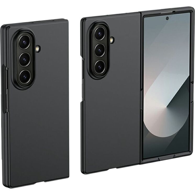 Защитный чехол Deexe Satin Case для Samsung Galaxy Fold 8 Ultra - Black (424009B) Защитный чехол Deexe Satin Case для Samsung Galaxy Fold 8 Ultra - Black: фото 1 из 10
