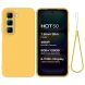 Защитный чехол Deexe Silicone Case для Infinix Hot 50 - Yellow (365910Y). Фото 1 из 8
