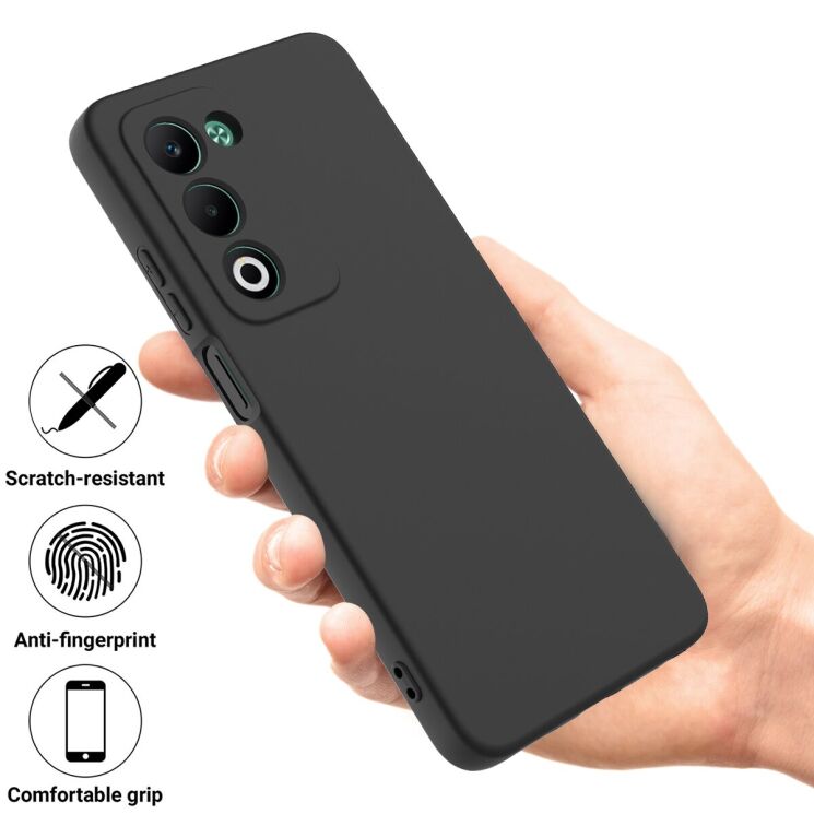 Защитный чехол Deexe Silicone Case для OPPO A5 - Black: фото 3 из 9
