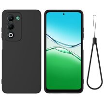 Захисний чохол Deexe Silicone Case для OPPO A5 - Black: фото 1 з 9
