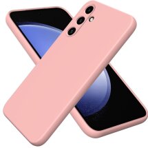 Захисний чохол Deexe Silicone Case для Samsung Galaxy A35 (A356) - Pink: фото 1 з 8