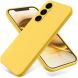 Захисний чохол Deexe Silicone Case для Samsung Galaxy S23 FE - Yellow (334417Y). Фото 1 з 8