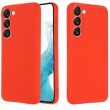 Защитный чехол Deexe Silicone Case для Samsung Galaxy S23 - Red (318027R)