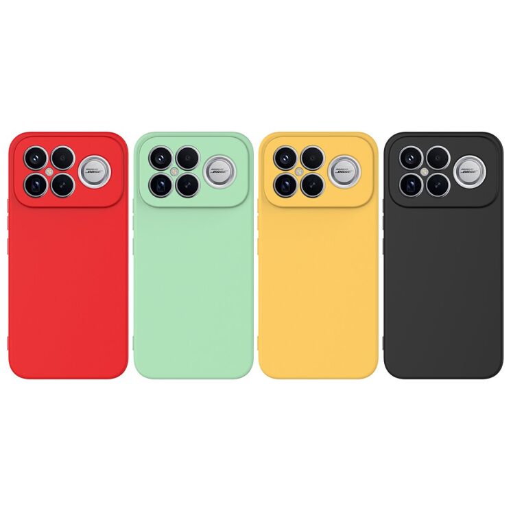 Защитный чехол Deexe Silicone Case для Xiaomi Poco F8 Ultra - Black: фото 2 из 9