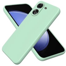 Защитный чехол Deexe Silicone Case для Xiaomi Redmi 13C / Poco C65 - Green: фото 1 из 8