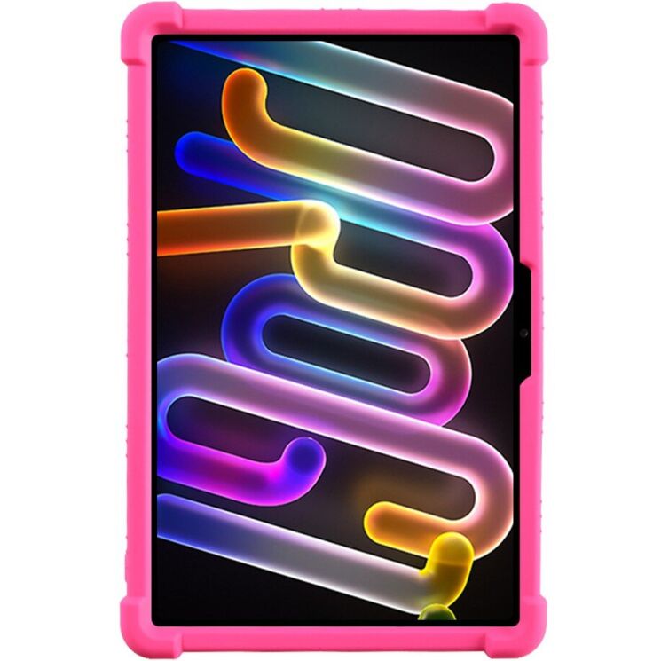 Захисний чохол Deexe Silicone Kickstand для Lenovo Yoga Tab 11.1 - Rose: фото 3 з 19
