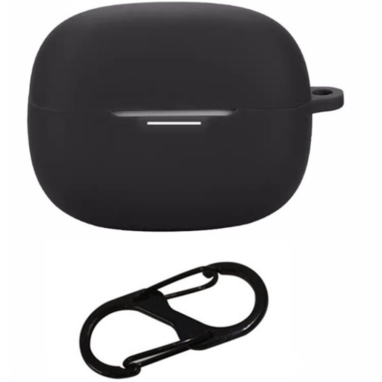 Защитный чехол Deexe Silicone Sleeve для Xiaomi Redmi Buds 8 Pro - Black: фото 1 из 8