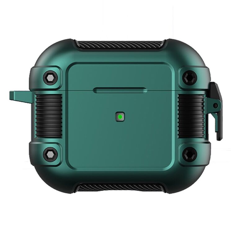 Захисний чохол Deexe Solid Case для Apple AirPods Pro 2 - Green: фото 1 з 8