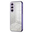 Защитный чехол Deexe Sparkles Cover для Samsung Galaxy A27 (A276) - Purple (408604V)