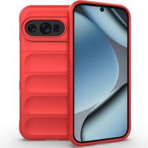 Силіконовий (TPU) чохол Deexe Terra Case для Google Pixel 10 Pro XL - Red: фото 1 з 5