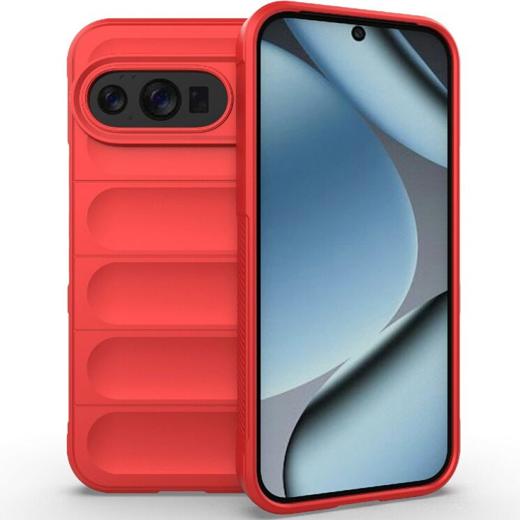 Силіконовий (TPU) чохол Deexe Terra Case для Google Pixel 10 Pro XL - Red: фото 1 з 5