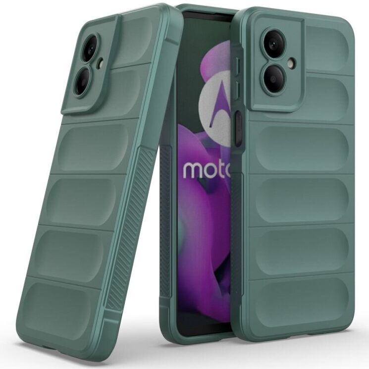 Захисний чохол Deexe Terra Case для Motorola Moto G55 - Green: фото 2 з 6