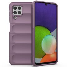 Защитный чехол Deexe Terra Case для Samsung Galaxy A22 (A225) - Light Purple: фото 1 из 5