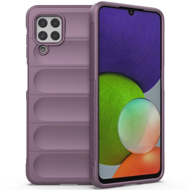 Защитный чехол Deexe Terra Case для Samsung Galaxy A22 (A225) - Light Purple: фото 1 из 5