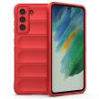 Защитный чехол Deexe Terra Case для Samsung Galaxy S21 FE (G990) - Red (240213R)