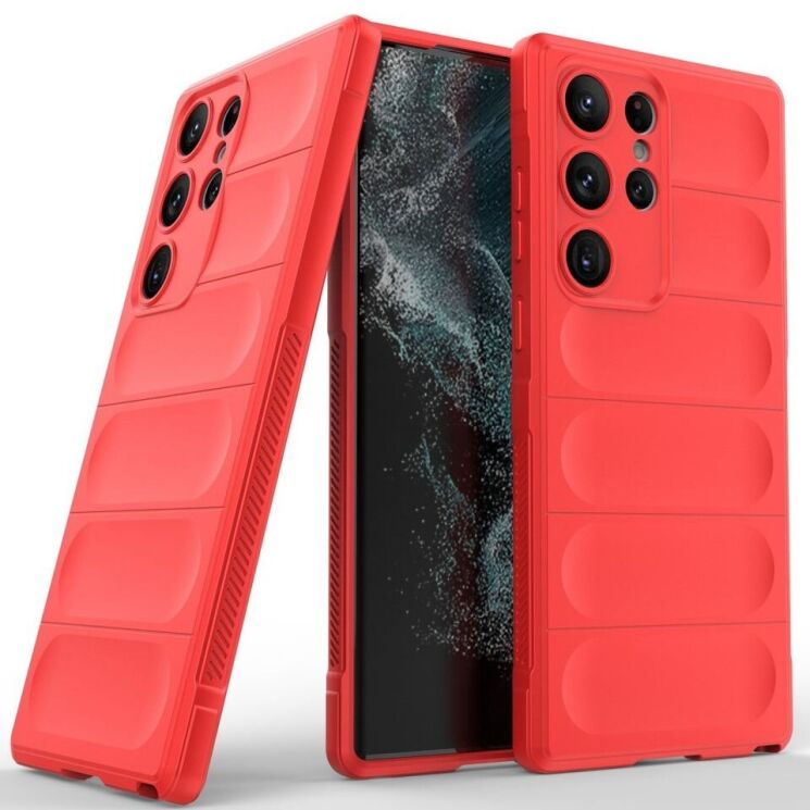 Защитный чехол Deexe Terra Case для Samsung Galaxy S23 Ultra - Red: фото 2 из 10
