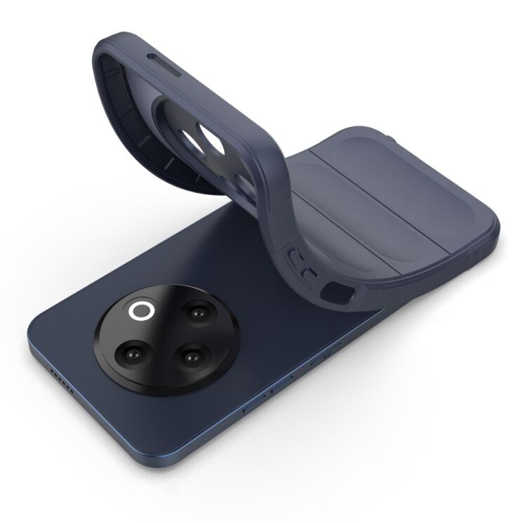 Защитный чехол Deexe Terra Case для TECNO Spark 30C - Dark Blue: фото 2 из 6