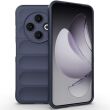 Защитный чехол Deexe Terra Case для TECNO Spark 30C - Dark Blue (361724DB)