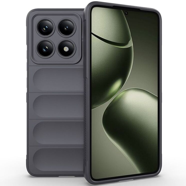Защитный чехол Deexe Terra Case для Xiaomi 14T - Dark Grey: фото 1 из 6