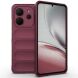 Защитный чехол Deexe Terra Case для Xiaomi Redmi Note 14 4G - Wine Red (373475WR). Фото 1 из 6