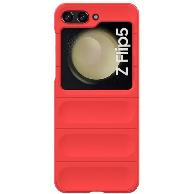 Защитный чехол Deexe Terra Case (FF) для Samsung Galaxy Flip 5 - Red: фото 2 из 13