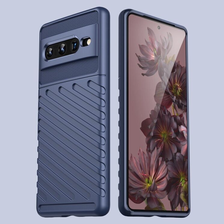 Защитный чехол Deexe Thunder Series для Google Pixel 7 Pro - Black: фото 6 из 8