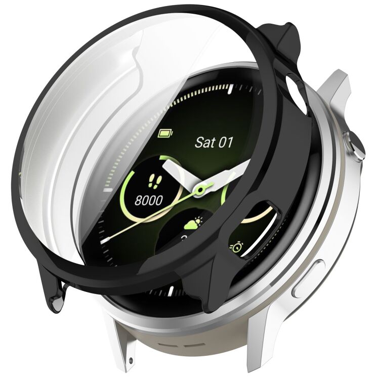 Защитный чехол Deexe Watch Case для Garmin Venu 4 (41mm) - Black (362402B) Защитный чехол Deexe Watch Case для Garmin Venu 4 (41mm) - Black: фото 1 из 7