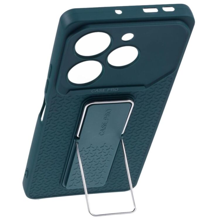 Защитный чехол Deexe XL Series для TECNO Pova 6 / 6 Pro - Army Green: фото 4 из 7