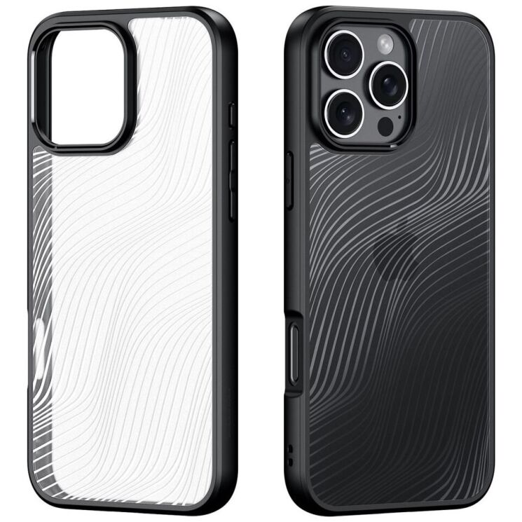 Защитный чехол DUX DUCIS Aimo Series для Apple iPhone 16 Pro Max - Black: фото 2 из 13